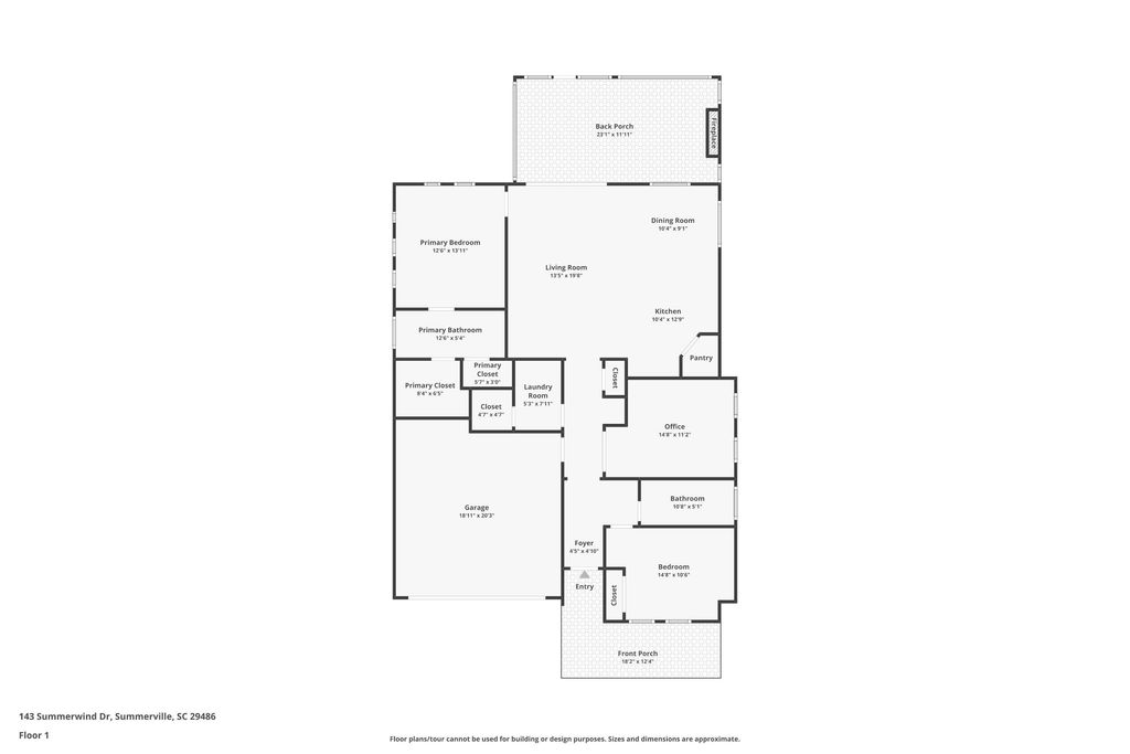Photo of 143 Summerwind Drive, Summerville, SC 29486 (MLS # 26008452)