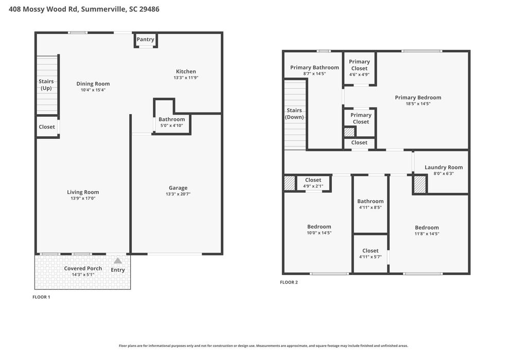 Photo of 408 Mossy Wood Road, Summerville, SC 29486 (MLS # 26012260)