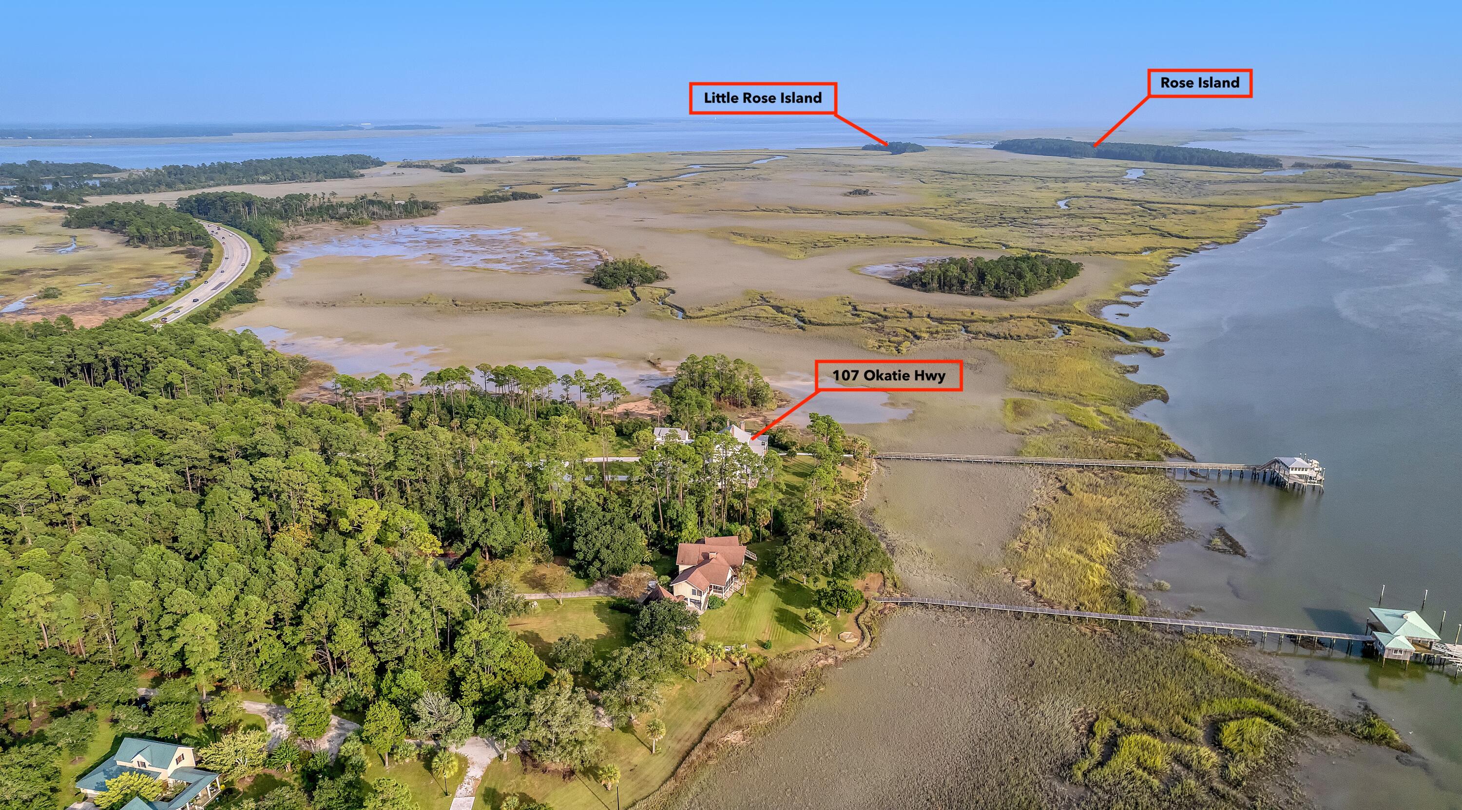 107 Okatie Hwy And Rose Island