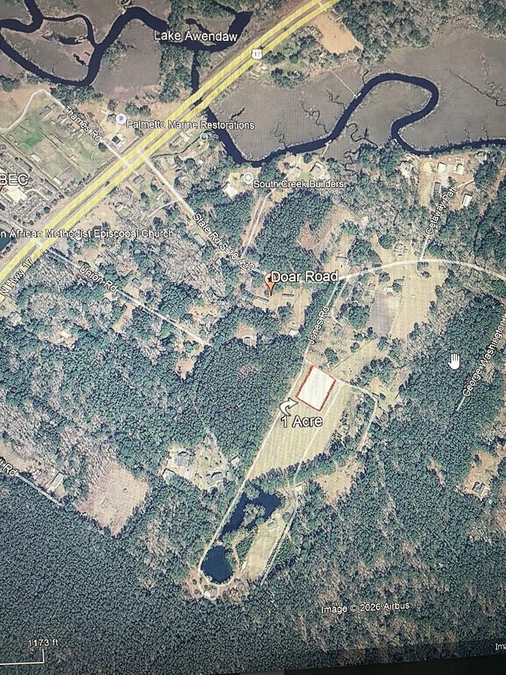 Photo of 7246 Jones Road, Awendaw, SC 29429 (MLS # 26010408)