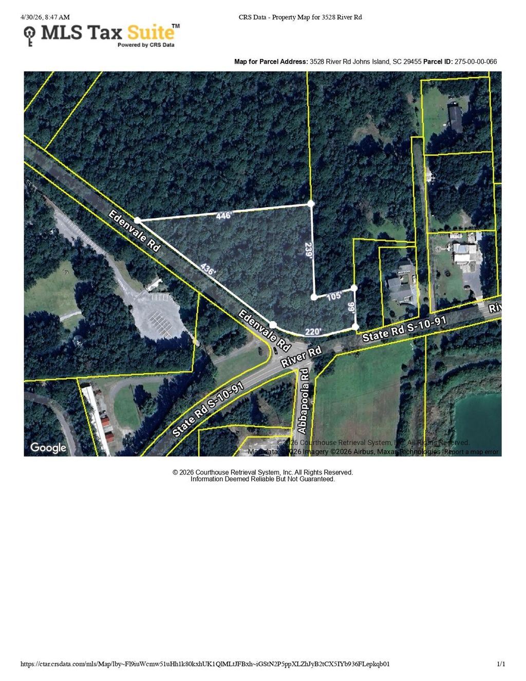 Photo of 3528 River Road, Johns Island, SC 29455 (MLS # 26012780)