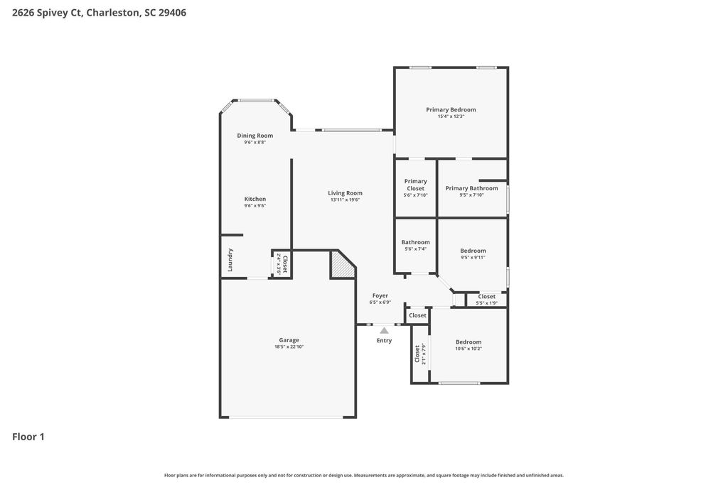Photo of 2626 Spivey Court, North Charleston, SC 29406 (MLS # 26005955)