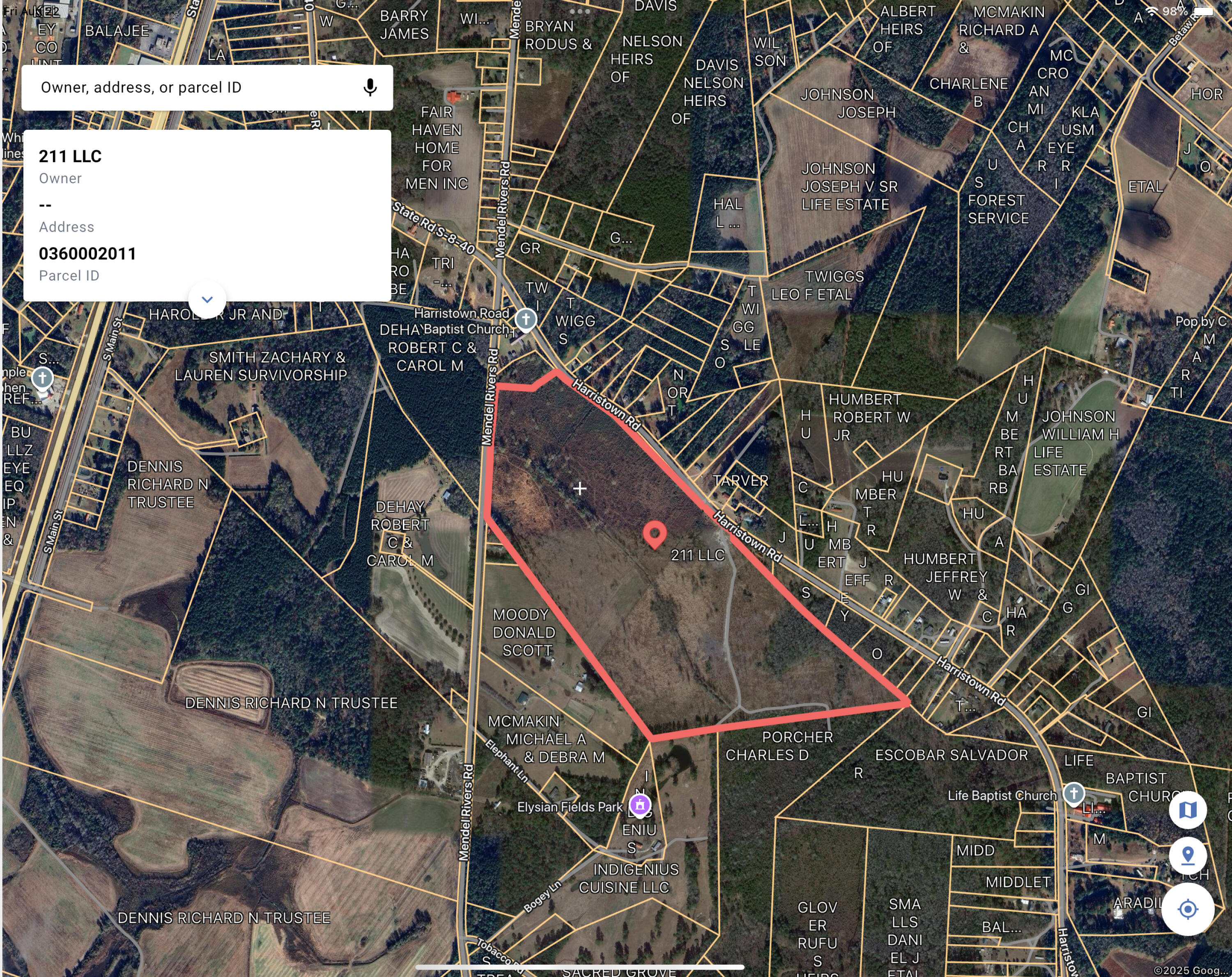 0 Mendel Rivers Road