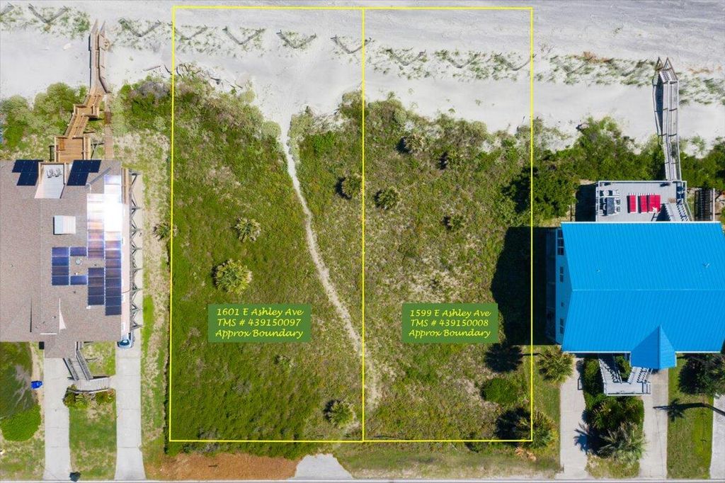 Photo of 1599&amp;1601 E Ashley Avenue, Folly Beach, SC 29439 (MLS # 25024676)
