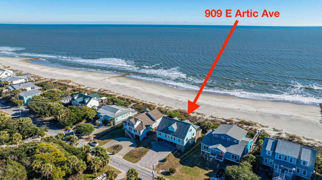 Photo of 909 E Arctic Avenue, Folly Beach, SC 29439 (MLS # 25032683)