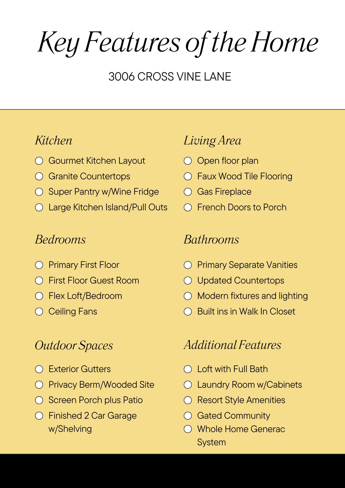 3006 Cross Vine Lane
