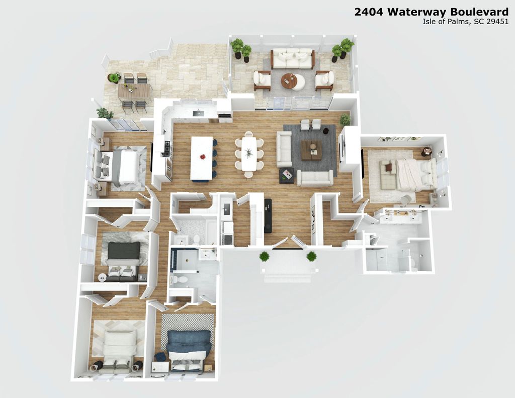 Photo of 2404 Waterway Boulevard, Isle of Palms, SC 29451 (MLS # 25024529)