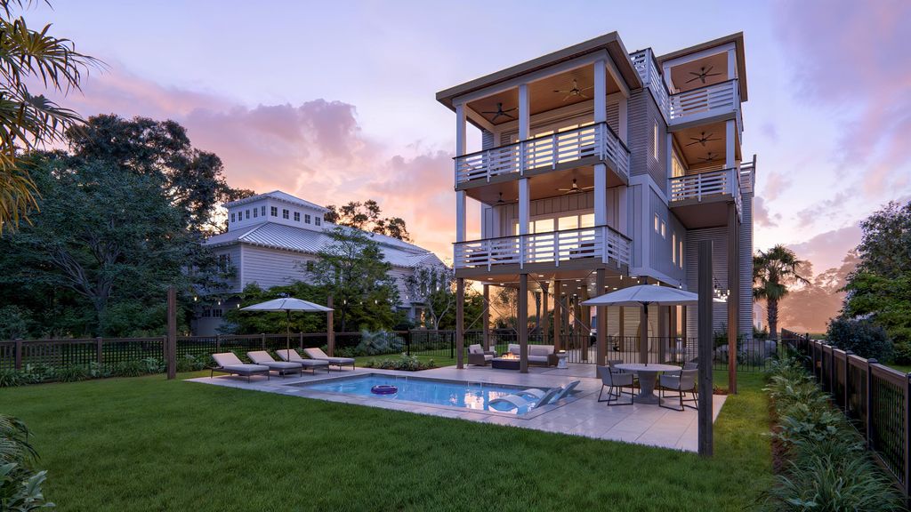 Photo of 615 W Beach Court, Folly Beach, SC 29439 (MLS # 25002723)