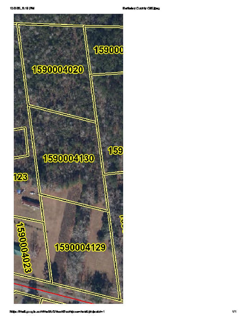 Photo of 0 Yaremich Rd Lot 3, Moncks Corner, SC 29461 (MLS # 25026394)