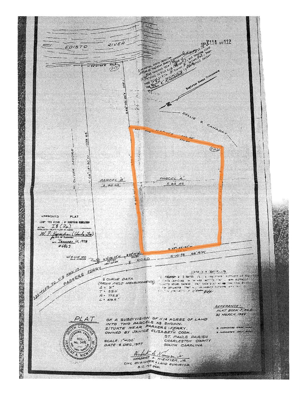 Photo of 0 Parkers Ferry Road, Adams Run, SC 29426 (MLS # 26021941)