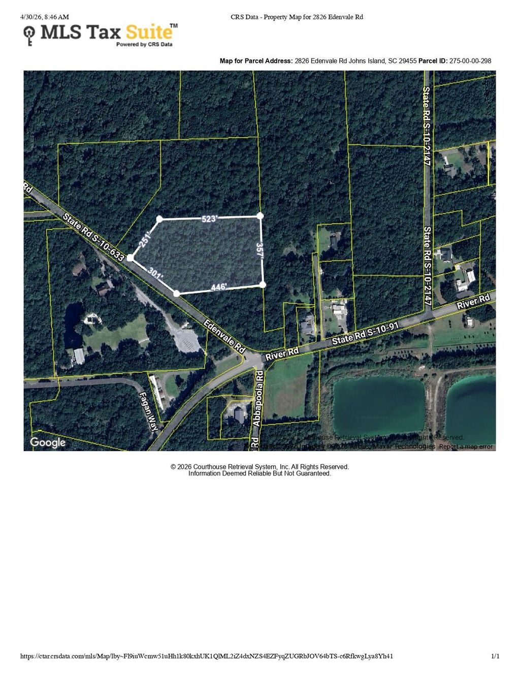 Photo of 2826 Edenvale Road, Johns Island, SC 29455 (MLS # 26012777)