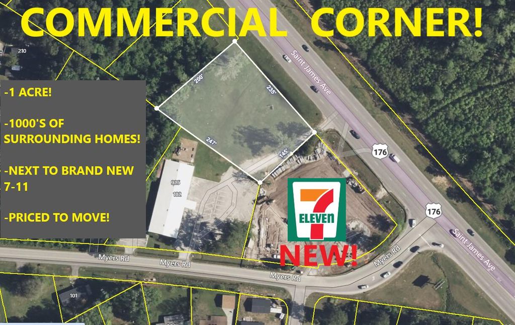 Photo of 925 St James (Hwy 176) Avenue, Summerville, SC 29486 (MLS # 25022985)