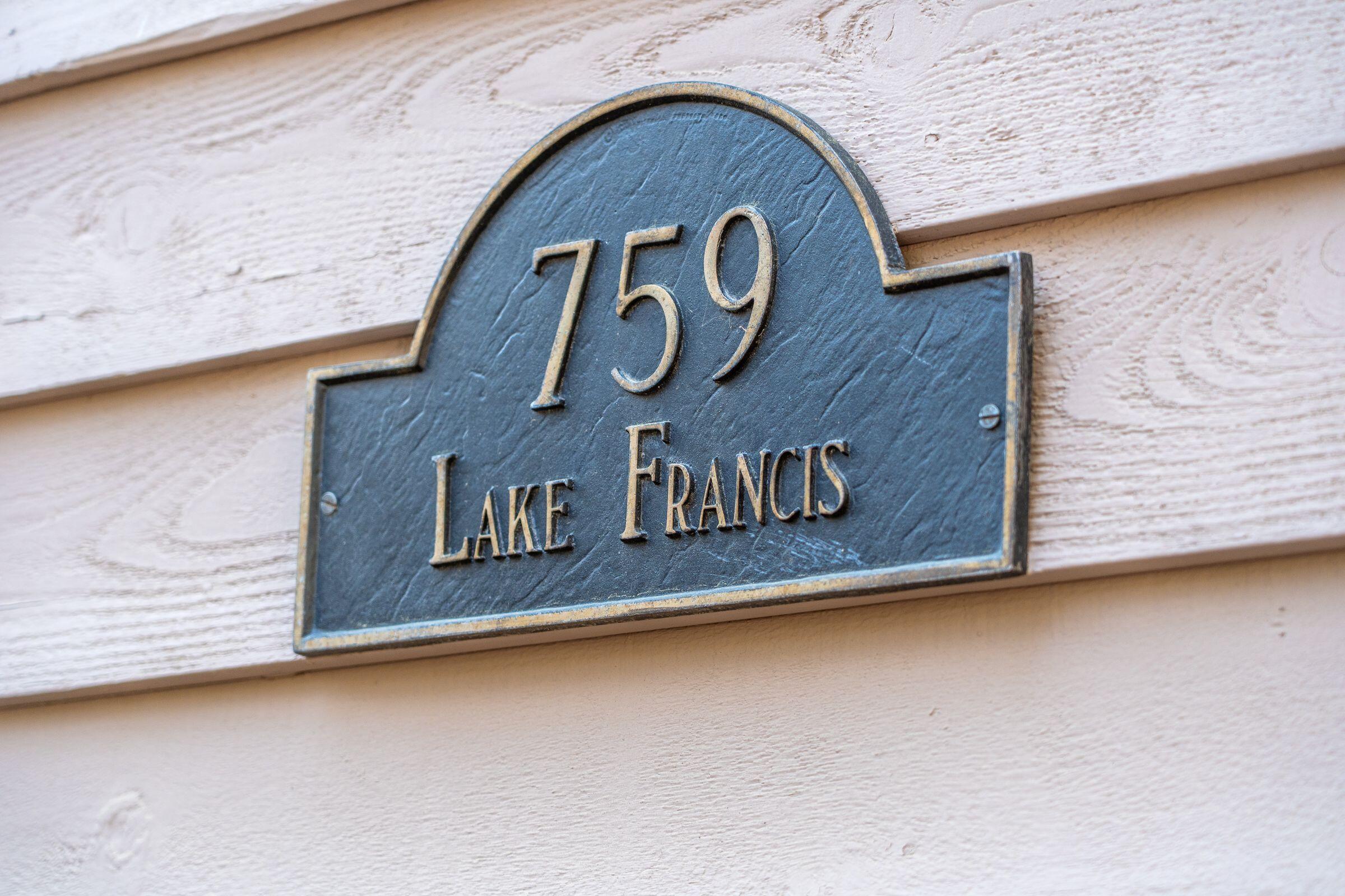 759 Lake Frances Drive