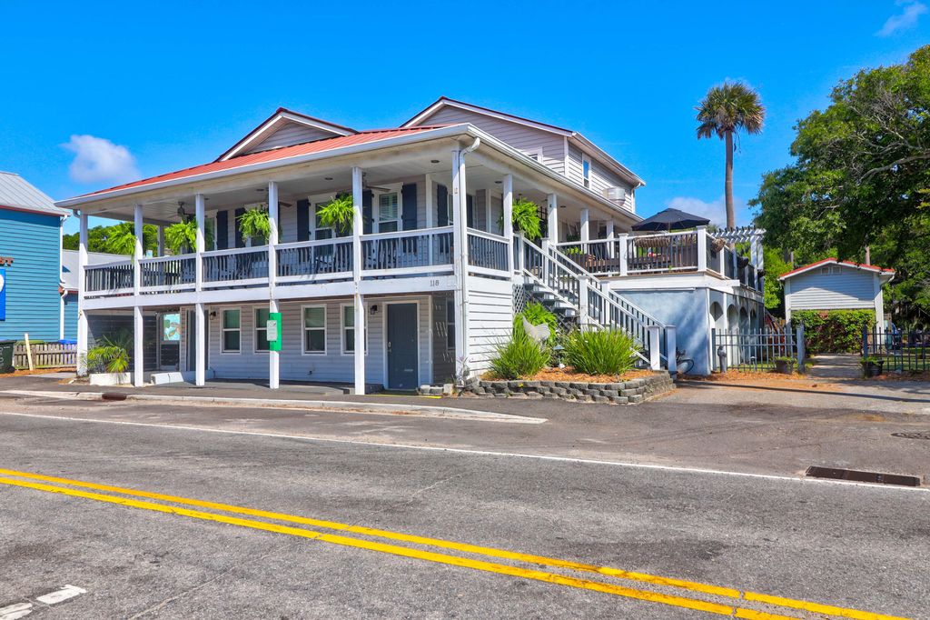 Photo of 118 E Ashley And 110 E Cooper Ave Avenue, Folly Beach, SC 29439 (MLS # 25032027)