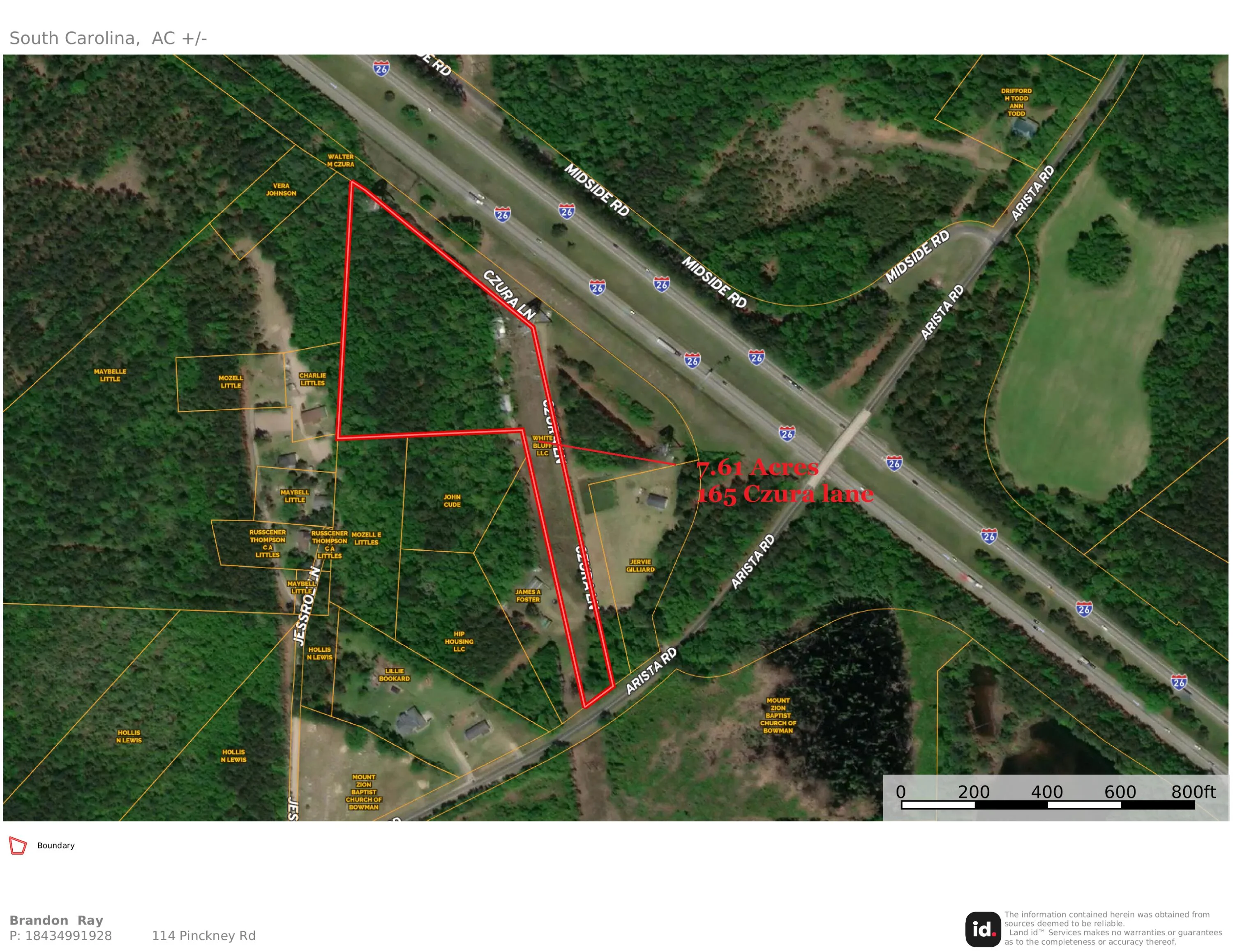 165 Czura Lane, Bowman, SC, 29018