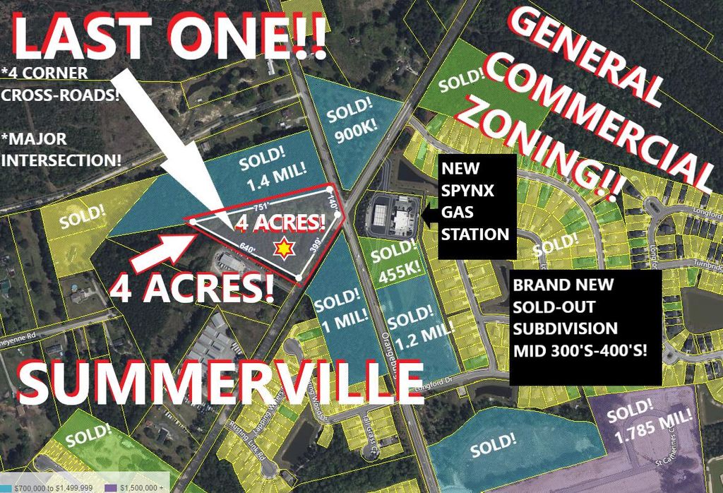 Photo of 899 Orangeburg &amp; Butternut Road, Summerville, SC 29483 (MLS # 26010198)