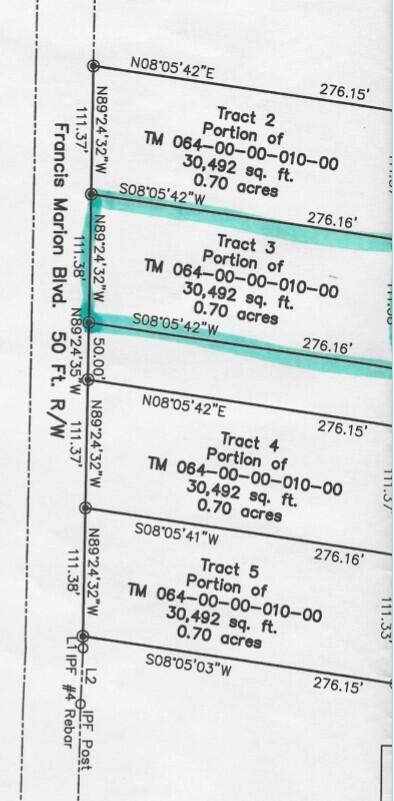 Tract 3 Francis Marion Boulevard