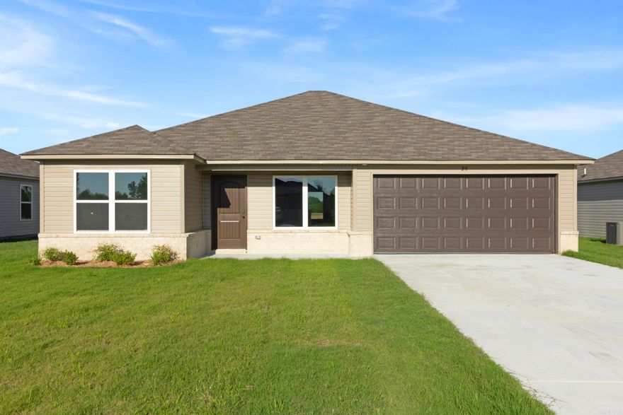 The Carnegie II plan is a fan favorite. Come tour it today!  Valuable upgrades included: 60" fiberglass standup shower in Master Bath, plumbing faucet upgrade 2, Luxury Vinyl Plank flooring in wet areas and Living Room and adjacent hallways and all bedrooms including closets, fiberglass exterior doors, Cheyenne style doors, baseboards level 2, double bowl vanity in Master Bath, full sod, smooth top range.   ***AGENTS, PLEASE CHECK AGENT REMARKS OR SHOWING REMARKS.***  $50 initial assessment due at closing.   THIS HOME IS COMPLETE.