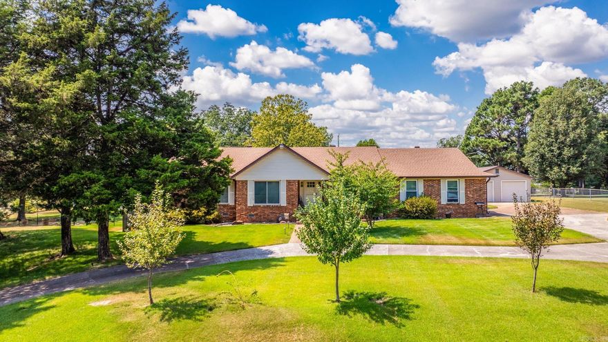 Beautiful very well maintained home with many upgrades. This home has room for everyone. Home has 3 bedrooms but possibility to be 4 . All rooms are large and there is tons of storage throughout. Home features an office, sunroom, storm celler, screened porch and a two car garage. Outside you will find a seperate two car garage/shop, beautifully landscaped huge back yard with an almost new stunning in ground pool with a diving board and slide. This home is an absolute must see.