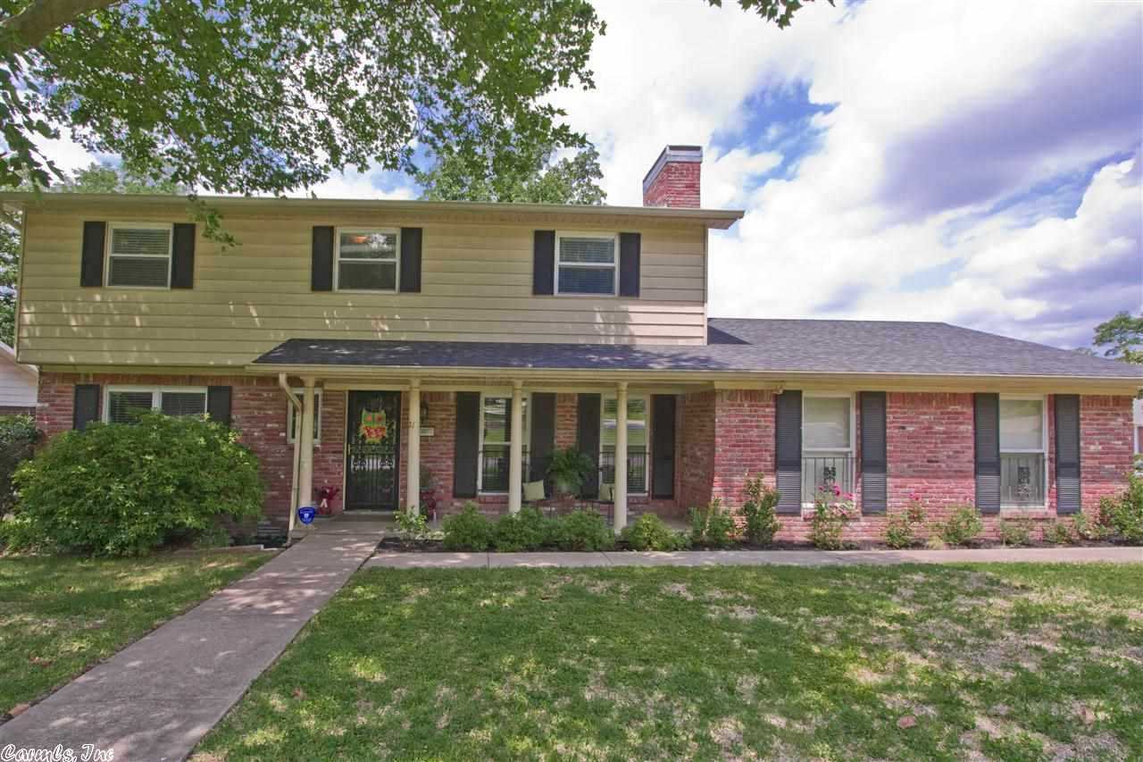 Totally updated home w/ great floor plan & bonus 4th room perfect for office! Large totally remodeled kitchen w/ custom cab's, granite, ss appliances & much more. Great house for entertaining w/ huge family rm (20x30), dining rm and den. Wood floors throughout most of the house, 2 fireplaces, big covered back deck, full basement (storm shelter). All bathrms have been updated. Remodeled master bath includes custom cab's, marble top, lrg shower w/ frameless glass. Custom designed master closet. see remarks