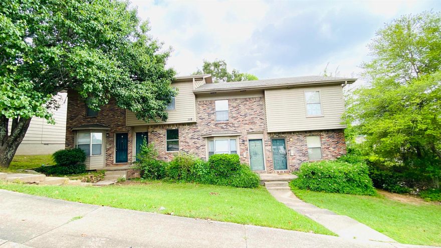 Strong addition to any portfolio—this 12-unit income-producing properties in the prestige area of Park Hill in North Little Rock features 3 - Four Plex properties:  110 Rim Rock, 112 Rim Rock, and 114 Rim Rock (North Little Rock, AR 72116).  The (110, 112 & 114) "Rim Rock" properties are all 2 bed, 1.5 bath units with in unit laundry.  Rent range from $700-$800 a month.  Plenty of parking on quite dead end street. Located close to restaurants, shopping, hospitals, highway access & bus routes. Consistent cash flow with value-add potential—don’t miss this opportunity! See agent remarks.