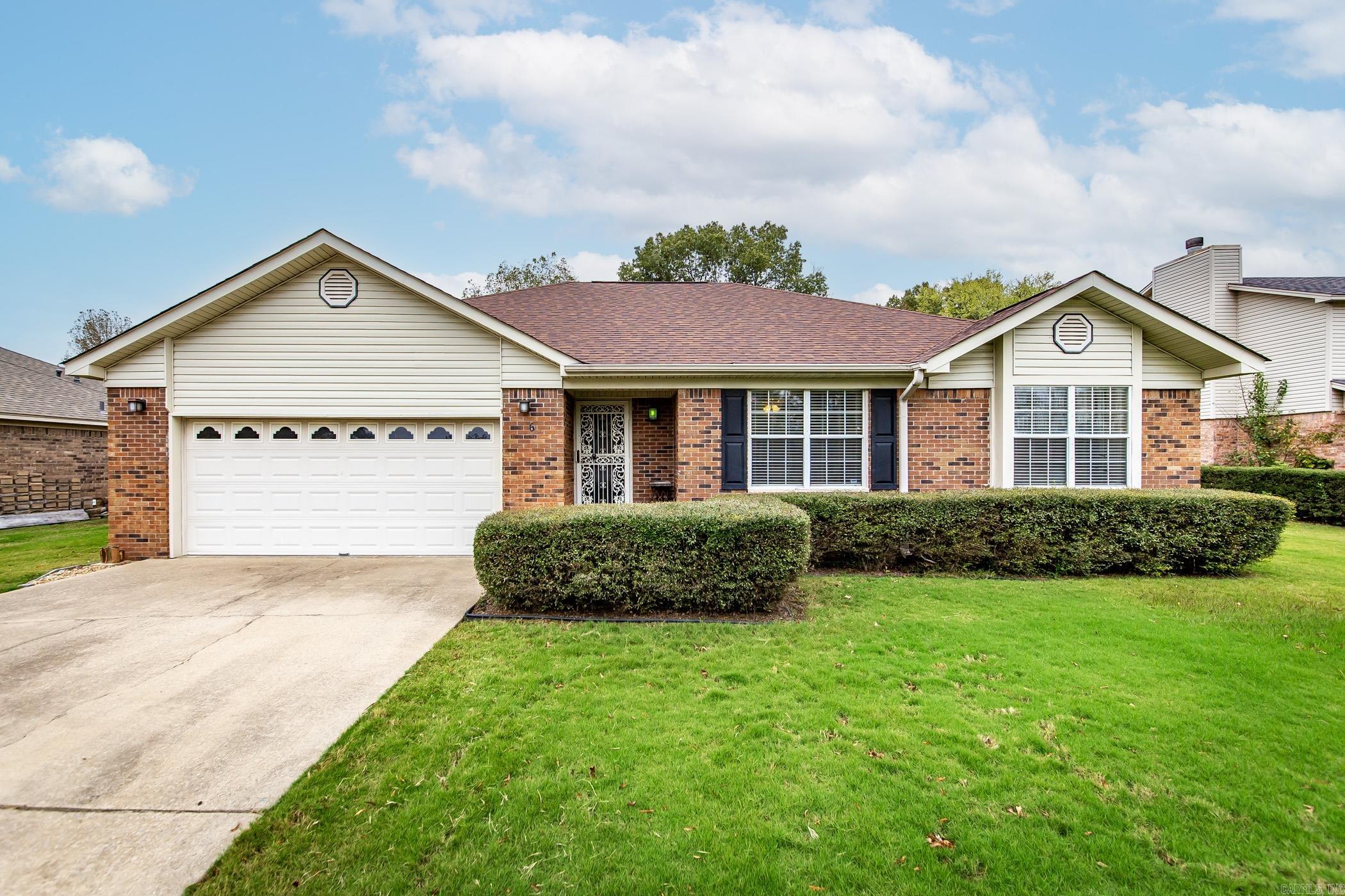 New to market in Cabot Arkansas. Property accommodations include 3 bedrooms, 2 full bathrooms, office/guestroom, living room fireplace with built-in cabinetry, screened in patio and so much more. Home is close to schools, shopping, medical and all the essentials of daily life!