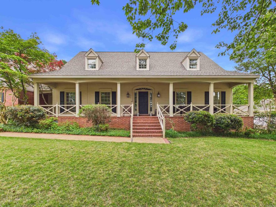 Welcome to one of Searcy’s most sought-after addresses—just steps from Searcy Country Club and surrounded by beautiful golf course homes. Perfectly positioned on a spacious 0.66-acre lot, this 4,158 sq ft residence offers timeless design, exceptional space, and the ideal setting for both everyday living and entertaining.  From the moment you enter, you’re greeted by a stunning two-story foyer that sets the tone for the home’s open and inviting feel. The main level features a formal dining room just off the entry, along with a formal living space that flows effortlessly into the heart of the home—a large kitchen designed for gathering. Complete with an oversized island, abundant cabinetry, and a casual dining area, this space was built to host everything from family dinners to large celebrations.  The primary suite is conveniently located on the main floor, offering comfort and privacy, while additional bedrooms upstairs provide ample space for family or guests. Step outside to enjoy a beautifully landscaped yard and an expansive backyard—perfect for relaxing evenings, entertaining, or future outdoor additions.