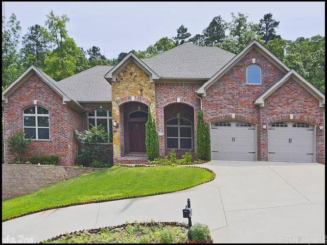 *WEST LITTLE ROCK* GORGEOUS HOME IN CHENAL VALLEY!! From The Curb You Will Notice The Beautiful Stone Accents, Tidy Manicured Landscaping, Circle Drive, And Arch Windows. Home Has Over 3000 Sqft, Featuring 4 Bedrooms And 3 Bathrooms With Bonus Game Room! Gorgeous Wooden Double Doors Take You Inside Which Is Equally Impressive With Rich Wood Floors, Tray Ceilings, And Wooden Staircase With Iron Detail! Features Gas Fireplace, Extensive Trim Work, And Huge Picture Windows! Kitchen Has Granite And Includes Stainless Appliances! Master Bath Has Stunning Granite And Tile Work In Bathtub And Shower. All Bedrooms And Office On The Lower Level While The Game Room Is Upstairs! Spacious Fenced Yard And Covered Patio In Back With Green Space Behind!! LAWN CARE INCLUDED DURING GROWING SEASON! AVAILABLE MID SEPTEMBER 2025!!! <a href='https://raineyrealty.com/virtualtour.php?r=VIAt5f'> Click here for a 360° Virtual Tour</a>
