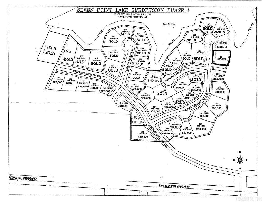 Gated community! You will love this quite and serene neighborhood! Property is located next to walking trail leading to the fishing lake that is 22 acres. This lot has a lake view in the back. Gas, sewer and High Speed Fiber Optic Internet are available. Convenient to Conway, Cabot and 15 min from Air Force Base!