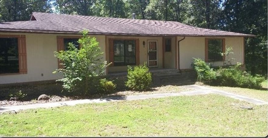 Enjoy this LARGE home with a unique floor plan of 3 bedrooms and 3 baths sitting on over an acre. Must see this one!  HUD Owned property For Sale.  For information on bidding, Earnest Money procedures and more, visit:  www.HUDHomestore.com.  Please refer to HUDHomeStore.com for the most recent bidding period details and information on this property.  Property is Sold “AS IS”.  All Offers are to be submitted electronically at:  www.HUDHomeStore.com.  (SEE AGENT CONFIDENTIAL REMARKS FOR FURTHER INSTRUCTIONS)
