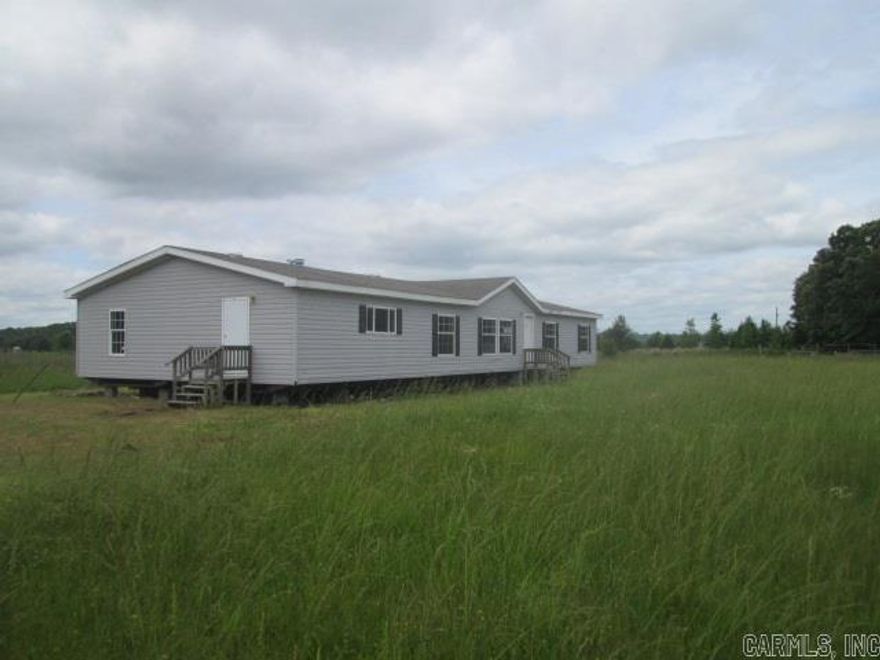 Located off the corner of Glenn Rd and Donnie Holt. Manufactured home with four bedrooms and  three baths. large living room with rock fireplace. Kitchen/dining room combination with large amount of cabinet space.Split floor plan with master bedroom and bath seperate from other three bedrooms.  Log on www.hudhomestore.com to submit offers and www.mmrem.com for management information. HUD case # 031-338075 sold "AS IS
