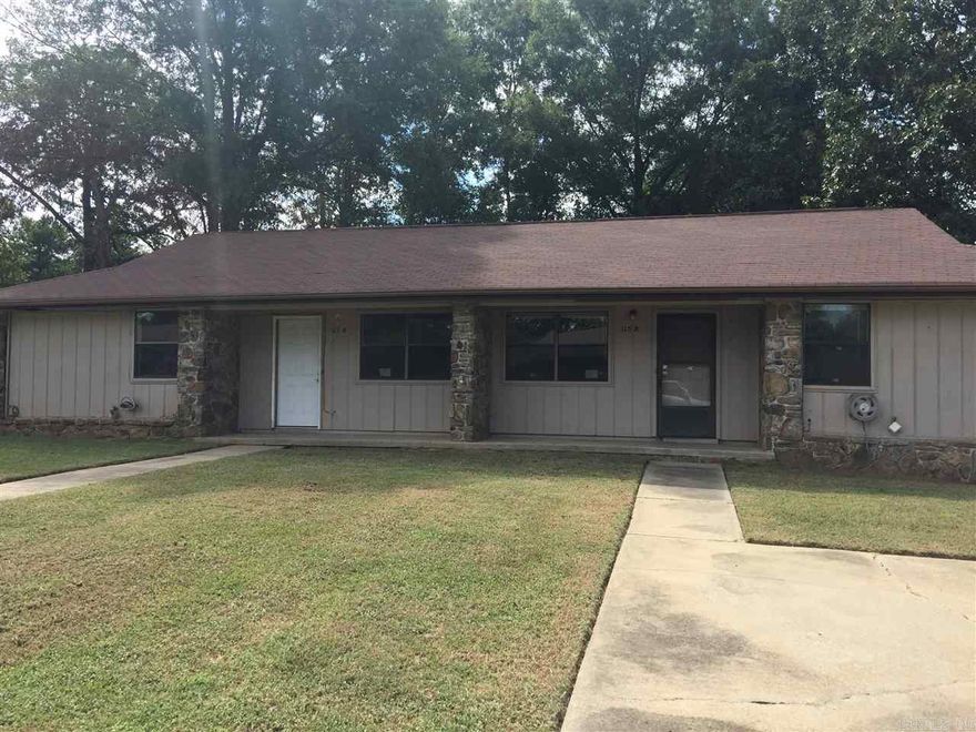REDUCED!!! One-story duplex in the heart of Cabot, AR.  Property is conveniently located near schools, parks, shopping, with easy access to the interstate.  Each unit has 2 bedrooms and 1 bathroom in each unit.  Each unit has an open floor plan with a spacious kitchen / dining combination.  This is a Fannie Mae Homepath property and all offers must be submitted via www.homepath.com.