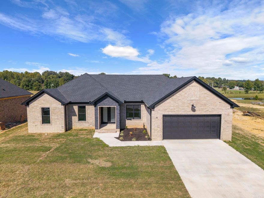 Move-in ready in Copper Moon Estates! This stunning 4-bedroom, 2-bath, 2,006 sq ft home combines comfort, style, and energy efficiency to help keep utility costs low. The open-concept layout is perfect for entertaining, featuring a spacious center island with breakfast bar and a modern kitchen with beautiful granite countertops. Luxury vinyl flooring flows seamlessly throughout the home, creating a sleek, low-maintenance interior. Enjoy the outdoors on the covered patio or in the fully fenced backyard—ideal for pets, play, and relaxation. Sitting on an oversized .31-acre lot, this property offers ample space and privacy. With thoughtful design, quality finishes, and an inviting atmosphere, this home is ready for you to move right in. Don’t miss the chance to make this gorgeous property yours! Schedule your showing today!