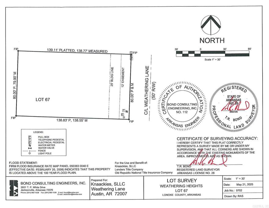 Great subdivision lot to build a new home.