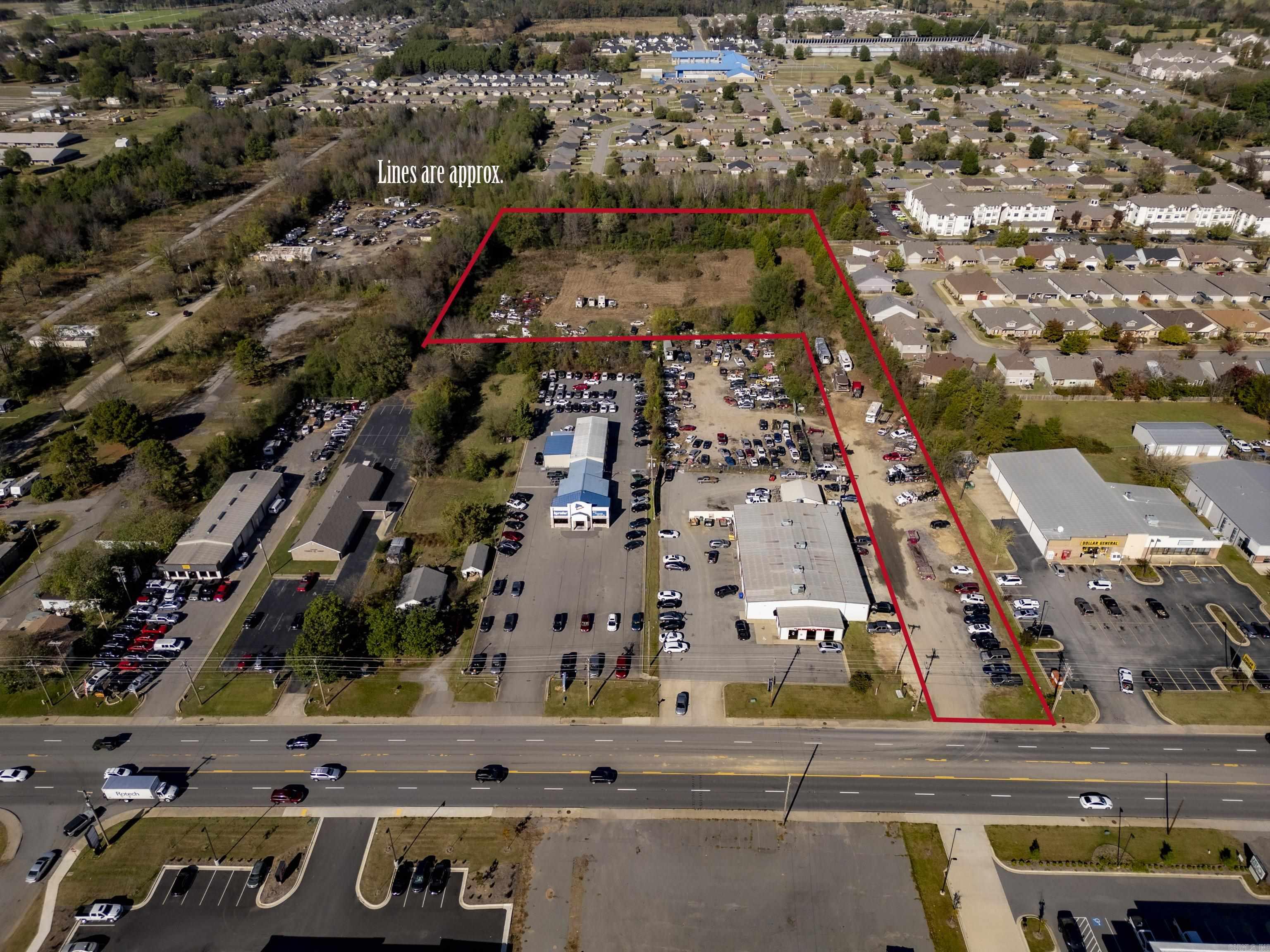 Perfect land to develop a commercial building or to put your business on! Zoned C3