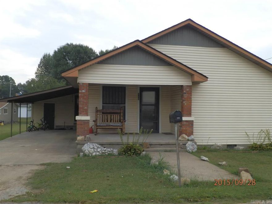Nice house close to schools and shopping. New paint, new carpet. No pets. Not HUD Section 8 rental. Application and application fee required. Apply with Property Manager.