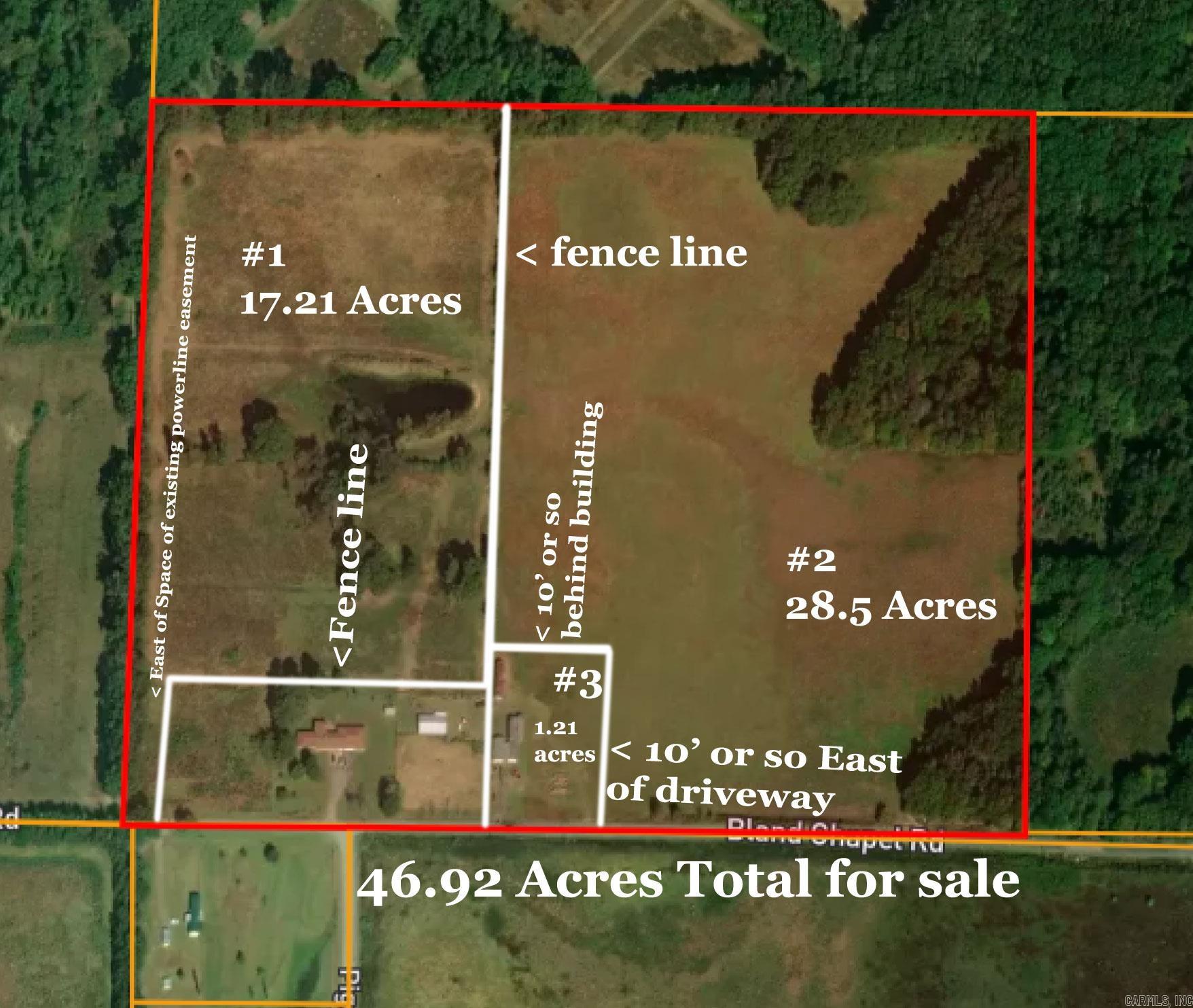 Almost 47 Acres for sale. 17.21 acres on the west side with a pond, 28.5 acres to the east side that was used for hay and pasture and 1.21 acres that had an old mobile home with utilities and shop. The property consists of pasture, some wooded and was used as a residence with shop. 1st Electric serves this area which has fiber internet available. Public water and is on septic. Would make a nice place to live and or raise livestock if wanted. It is on a paved road. 1/2 the property does flood on the 28.5-acre side which gives you the water source for livestock and other hunting opportunities. Call us today to discuss possibly purchasing this property. As always, thank you for viewing our property for sale.