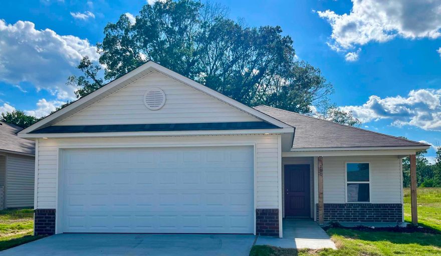 The lovely Cypress plan is full of curb appeal with its welcoming covered front porch and front yard landscaping. This home features an open floor plan with 4 bedrooms, 2 bathrooms, a large living room, a dining area, and a charming kitchen fully equipped with energy-efficient appliances, generous counter space, and a roomy pantry for snacking and preparing delicious family meals. Learn more about this home today!   **SEE SHOWING REMARKS & AGENT REMARKS FOR IMPORTANT INFORMATION**