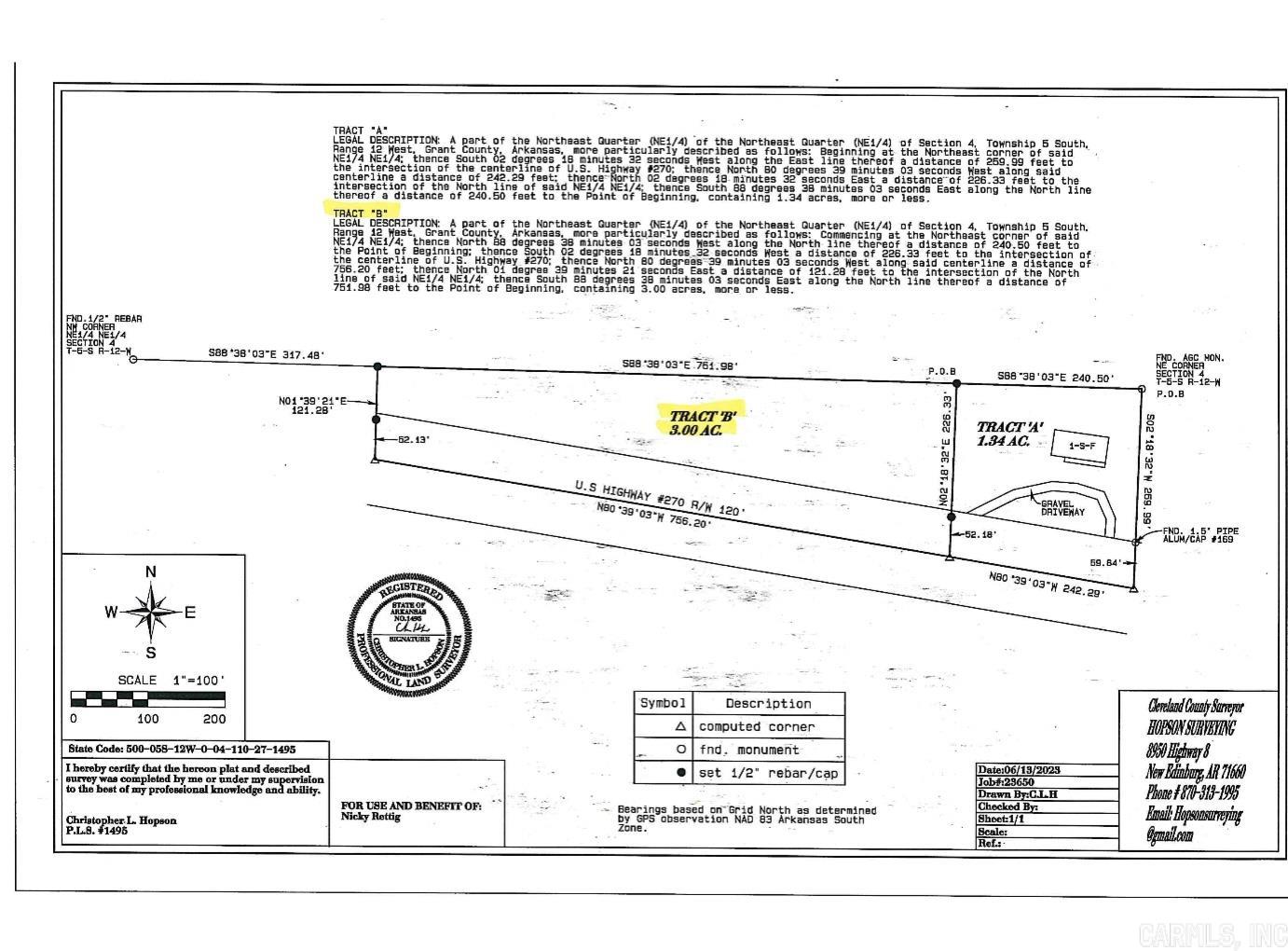 Metes & Bounds - Land