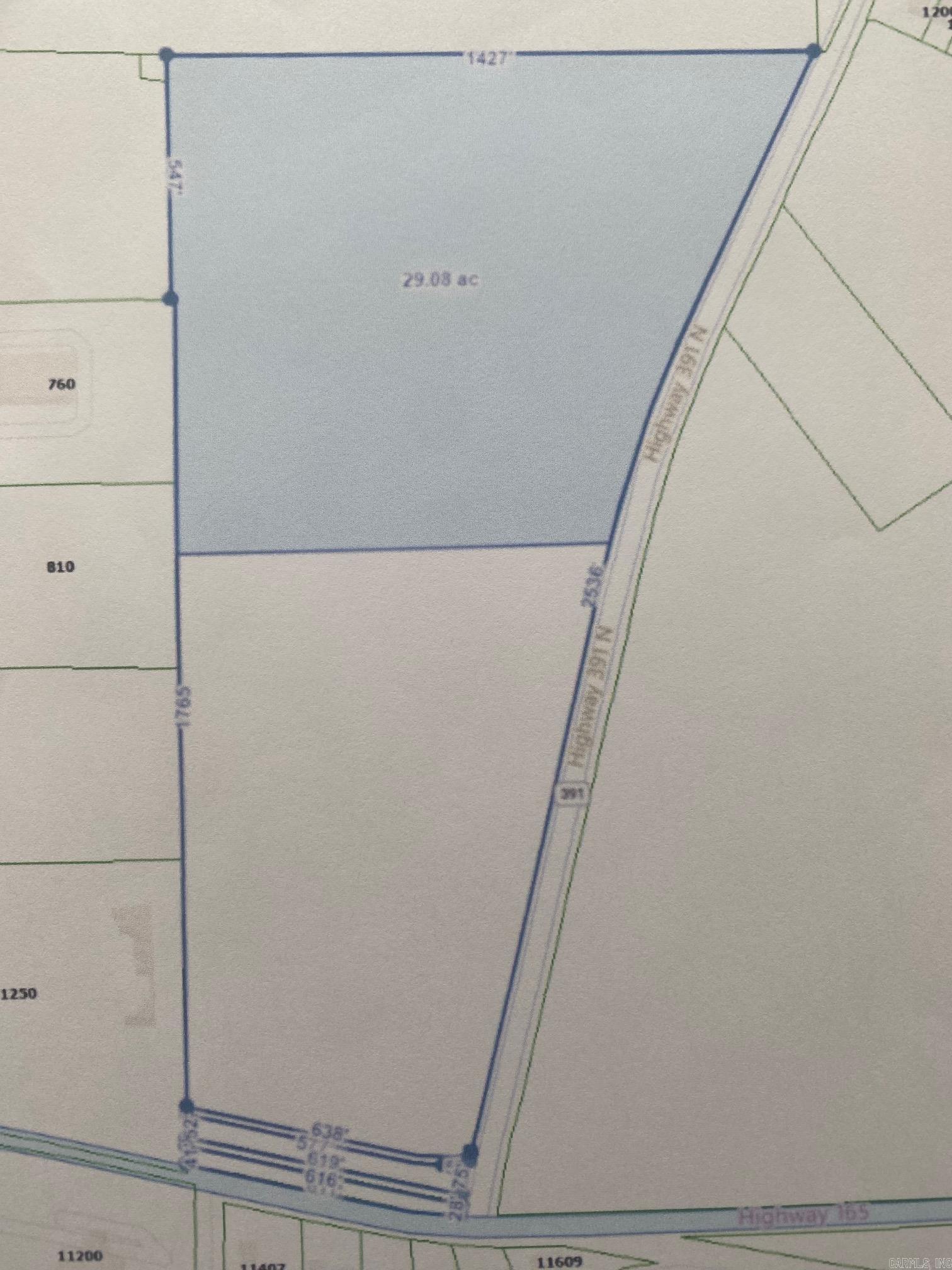 Not in Subdivision - Land