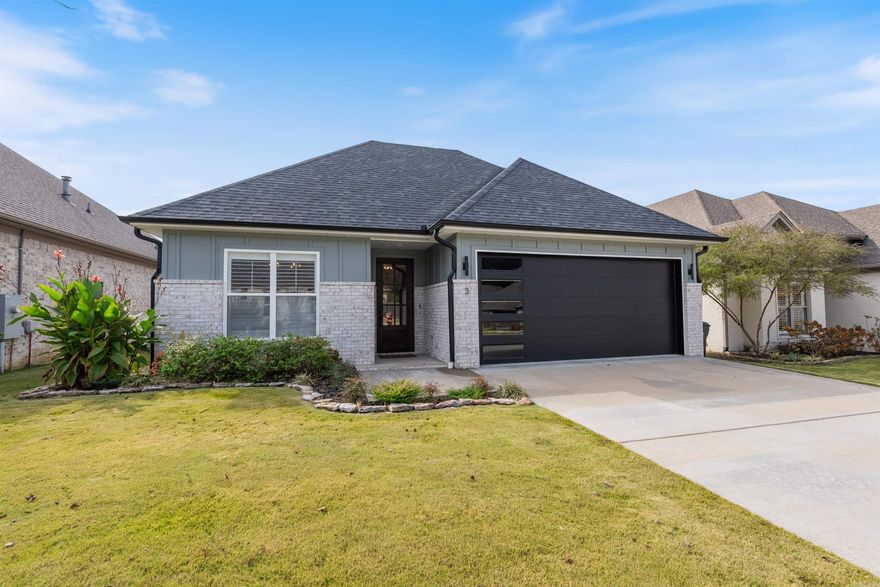 This newer construction, built in 2022 provides all the benefits of a modern build, energy efficiency and contemporary styling. Situated in Chenal Valley, this home offers an exceptional blend of suburban serenity and urban convenience.   This home speaks to buyers who value modern comfort, excellent design and a top-tier location. With its premium finishes, open floor plan and backing to green space in an upscale West Little Rock setting, it presents a rare opportunity. Whether you’re entertaining, relaxing or working from home, 3 Saffron Circle delivers on every front.  Nearby landmarks and amenities include: The Promenade at Chenal: A premier open-air shopping and dining destination just minutes away—ideal for retail, restaurants and entertainment.   Wildwood Park for the Arts: A beautiful 100-acre arts & nature park close by—perfect for leisurely hikes, concerts or family outings.