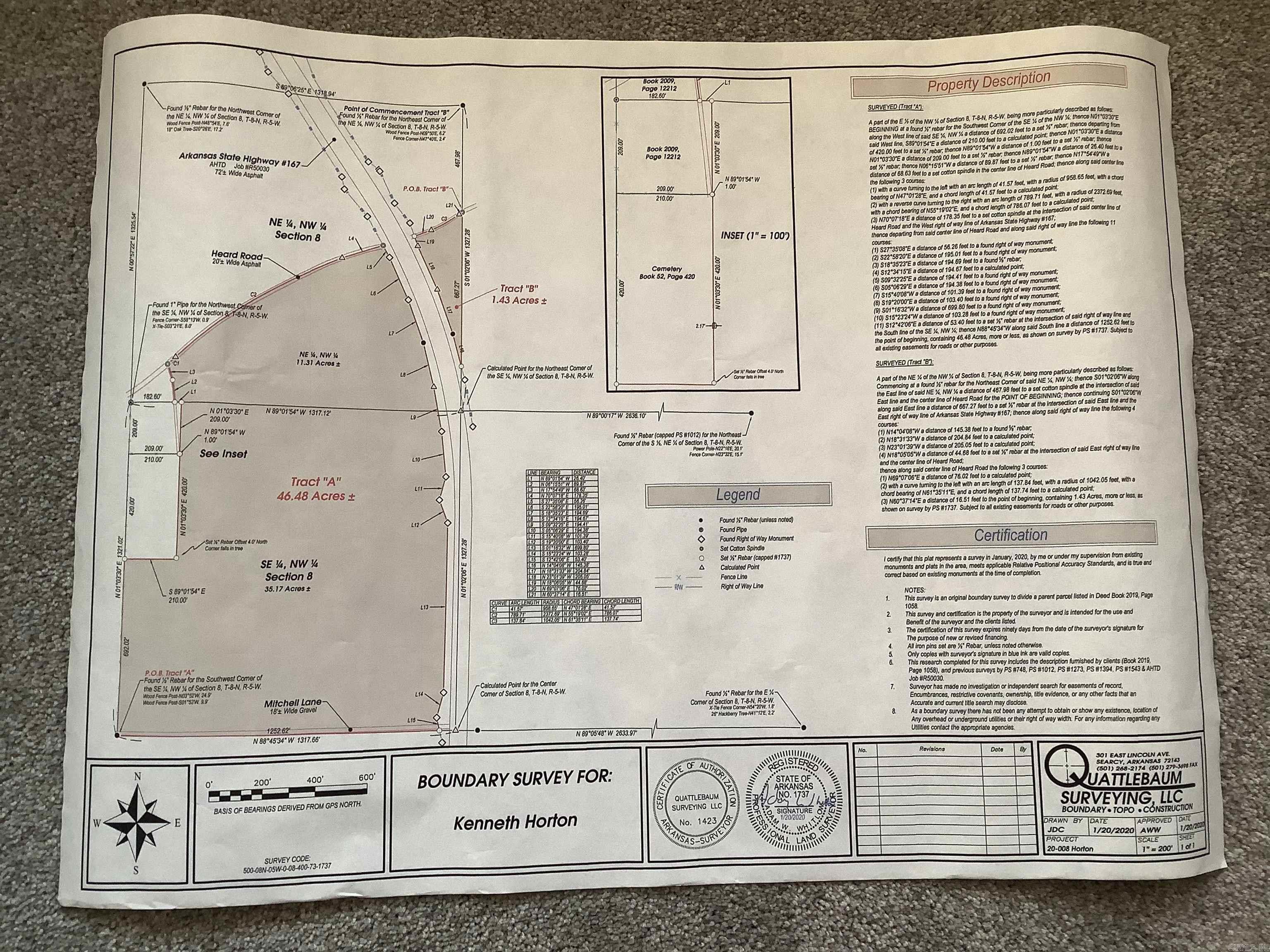 Metes & Bounds - Land