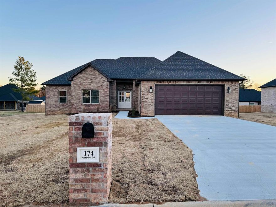 2023 New Construction Home Finishing Up - DO NOT MISS OUT - This home has many upgrades not found in other homes!  This stunner of a home has cool & neutral tones throughout the home.  Entering the home one is greeted by the Foyer leading to the Living Room w/an Ultra Open Concept.  Kitchen Island allows for an ideal entertainment home w/Dining off the Kitchen facing the backyard.  The shallow fireplace allows for more space in the living room!  The home boasts a Split Floorplan with Master on the right and Guests on the left as well as the Laundry, Master Bath connection too.  See Assoc Docs for floorplan.  Final Build is the actual configuration regardless of comments here.  Under Construction Pics are of this home.  Finished Pics are of same floor plan prior build as EXAMPLE ONLY.  See Agent Remarks.