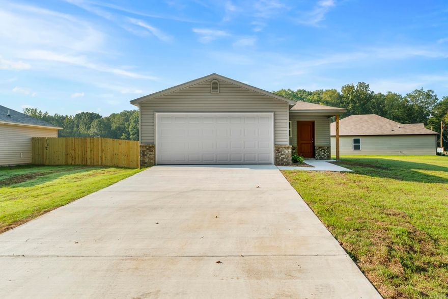 This new two-bedroom home provides convenient single-story living. The kitchen, dining room and living room share an open-concept layout for simple transitions and multitasking, with two bedrooms located at the back of the home, including the lavish owner’s suite with a full-sized bathroom and walk-in closet.  **SEE SHOWING REMARKS & AGENT REMARKS FOR IMPORTANT INFORMATION**