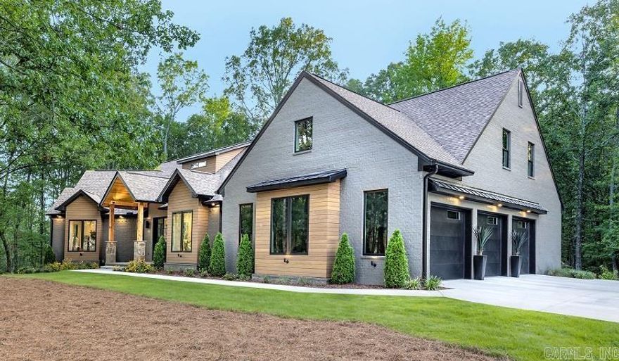 Custom home on owners lot.