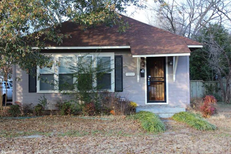 Charming craftsman style cottage home with lots of character. The home has an inviting family room with neutral carpet and a warm color scheme. It opens to the large formal dining room with easy access to the spacious kitchen. The master bedroom features a large five foot by seven foot walk-in closet. Hardwood floors can be found in each of the bedrooms. The bathroom features a claw foot tub and bead board paneling. Other amenities of the home include a covered deck, a detached garage and a privacy fence.