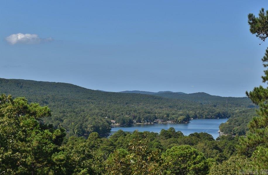 Magnificent View of Lake Cortez and Mountain ranges protected by the acre lot below, price for two lots. Ideal building home site for either a one or two story home with a walk-out basement. Builder pointed out that a well appointed home can have a gradual driveway and additional privacy. Must see in person.