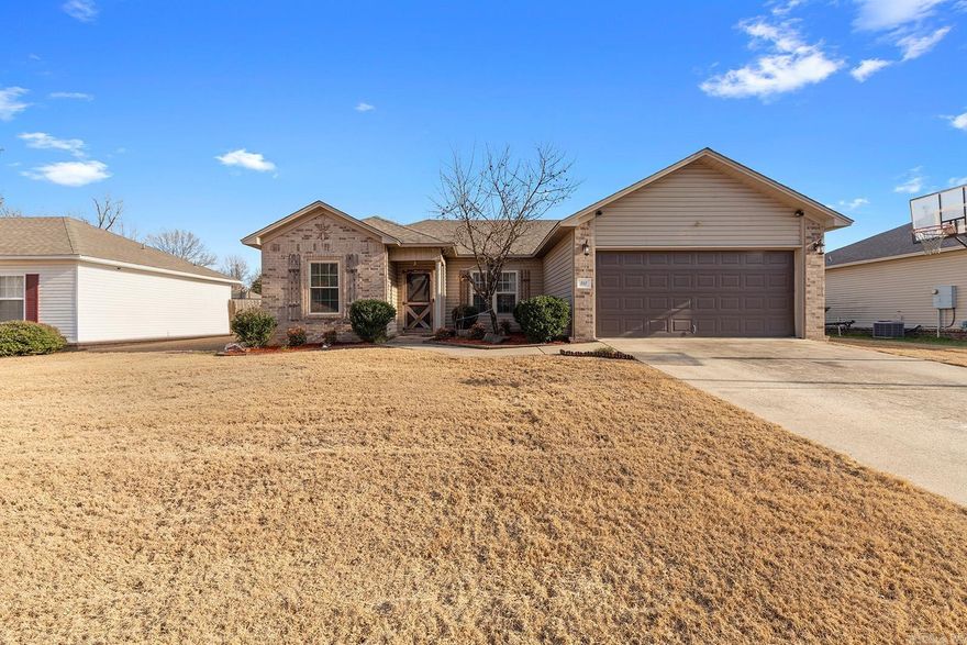 Welcome to 207 Plum Dr. A beautifully maintained home offering the perfect blend of peaceful country living and everyday convenience. Ideally located just minutes from town, with easy access to the highway and Little Rock AFB, this property delivers comfort, charm, and functionality. Featuring 3 bedrooms, 2 baths, and 1,234 SQFT of thoughtfully designed living space, this home is move-in ready and full of warmth. Step outside and discover a truly special backyard retreat: a private oasis complete with a vegetable garden, covered gazebo, fully built-out shed, and lush, well-kept landscaping; perfect for relaxing or entertaining. Homes with this level of care, character, and outdoor appeal at this price point are rare. Roof was replaced on 5/19/2022. Don’t miss your opportunity! Properties like this don’t stay on the market for long. Schedule your private showing today before someone else calls it home. Agents see remarks.