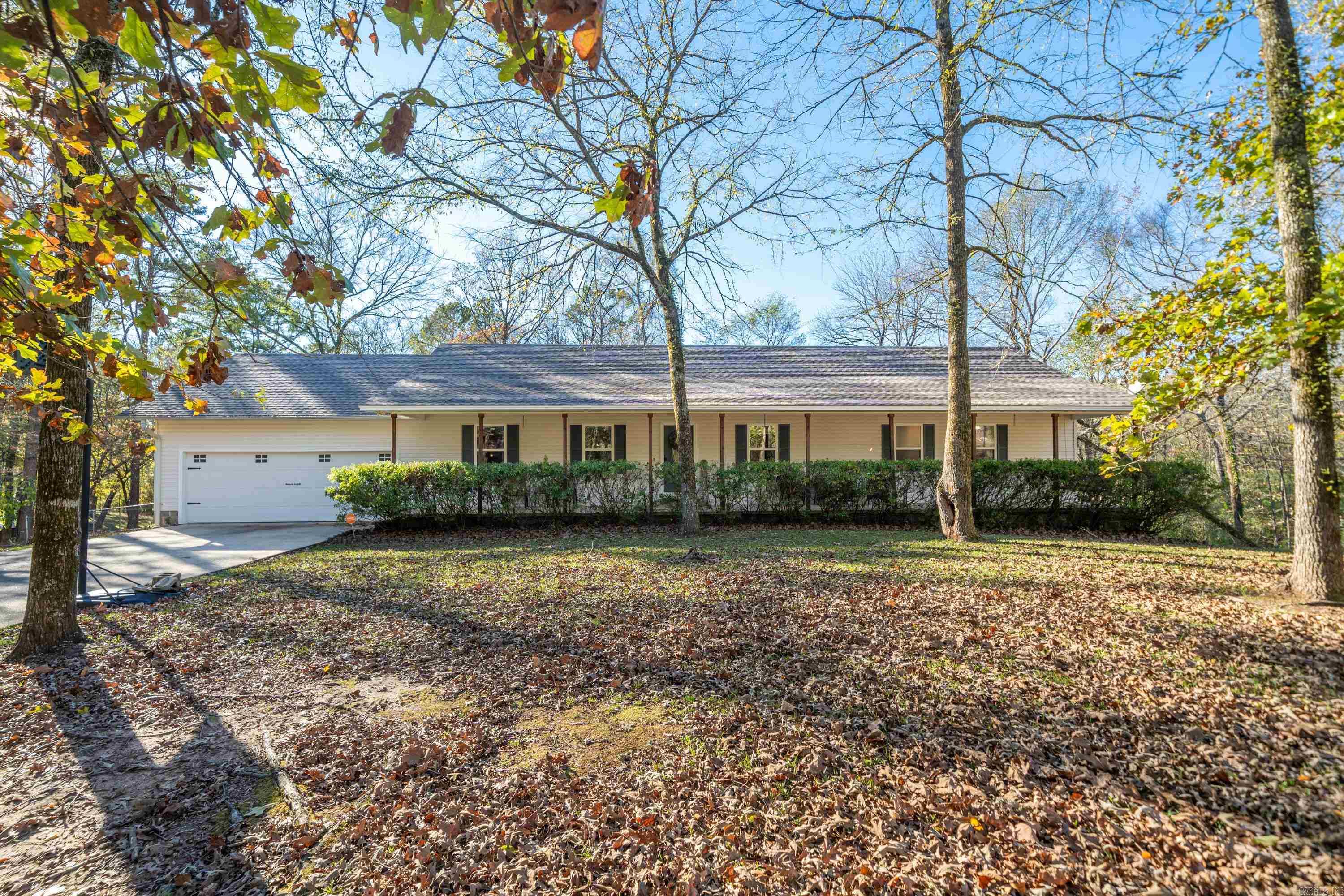 If privacy & tranquility are calling you, look no further than this stunning 3BR/2BA nestled on almost 4 acres in Magnet Cove School District. As you step inside, you will immediately be greeted by an abundance of natural light flooding in from the large windows throughout the home. Open floor plan boasts a large, open living room & kitchen, vaulted ceilings & gleaming hardwood floors. So many incredible upgrades w/quality craftsmanship throughout. Primary suite w/two walk-in closets, jacuzzi tub & walk-in shower. Fourth room could be used as an office or another bedroom. The oversized laundry room is a nice bonus w/additional storage. Spacious fully fenced back yard perfect for playing and pets. Enjoy sitting on your front patio relaxing and enjoying nature. Come see for yourself!