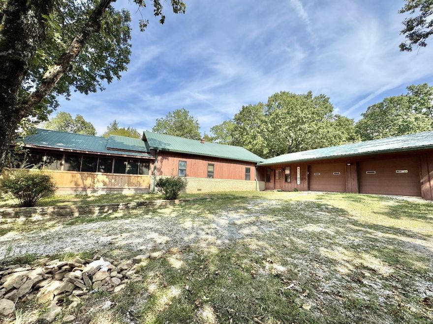 This wonderful property features 3 bedrooms, 2 bathrooms, a separate laundry room, an office space, screened in porch, a small barn, 3 chicken coops, a 2-car garage, a 20kW whole home Generac Generator, and so much more. The property is nestled in a serene country setting with 3.03 acres and privacy. There are no close neighbors, and no restrictions. Just a short drive away from the towns of Leslie and Mountain View. Which include local amenities and attractions such as restaurants, shopping, horseback riding, hiking trails, the White River, Blachard Springs Caverns, The Ozark Folk Center State Park and so much more. Call today to set up an appointment and come take a look at this fantastic property.